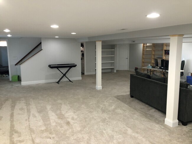 Basement shelving - 1025 Sherbrooke Rd