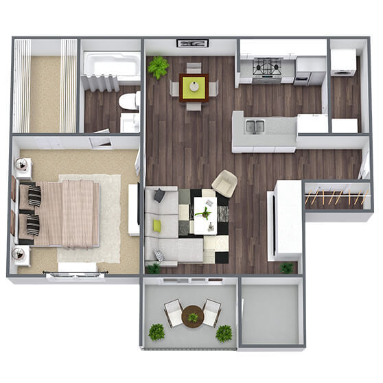 Floorplan - Commons at Haynes Farm