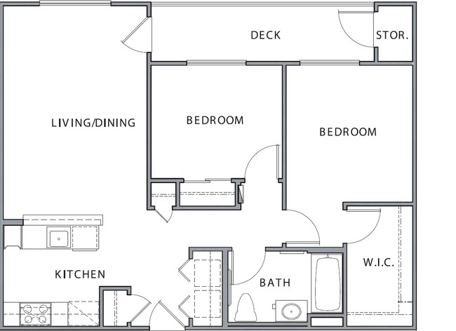 Floorplan - Burbank Senior Artists Colony