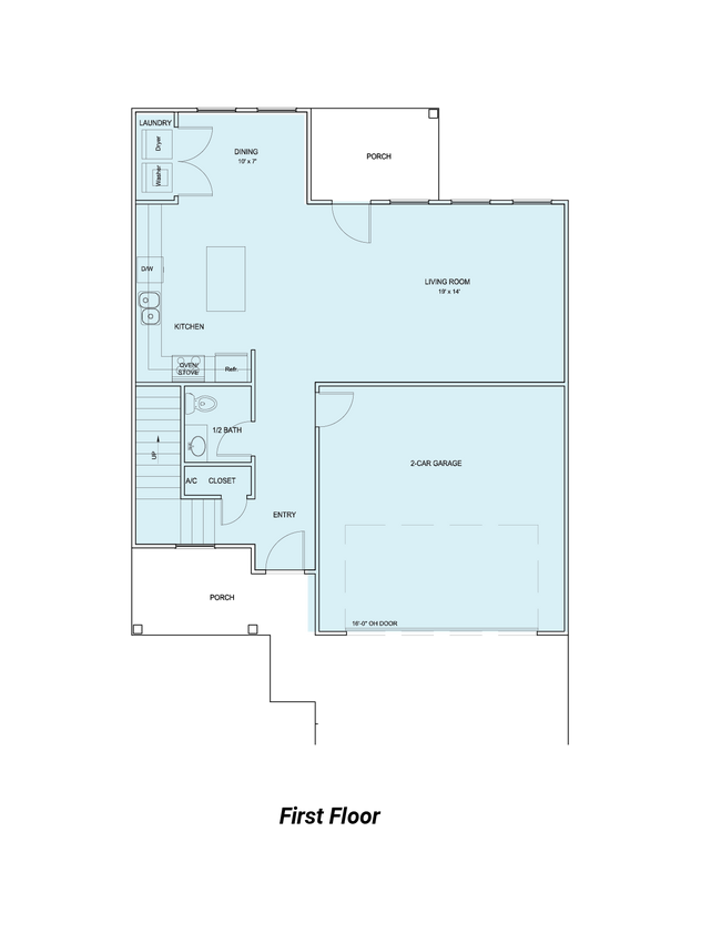 Floorplan - Orange Navy