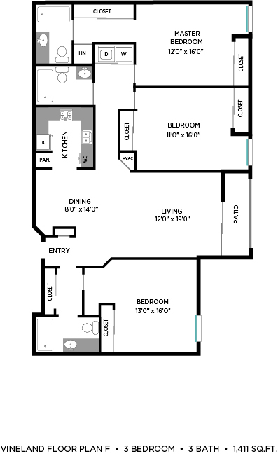 Floorplan - Vineland Gardens