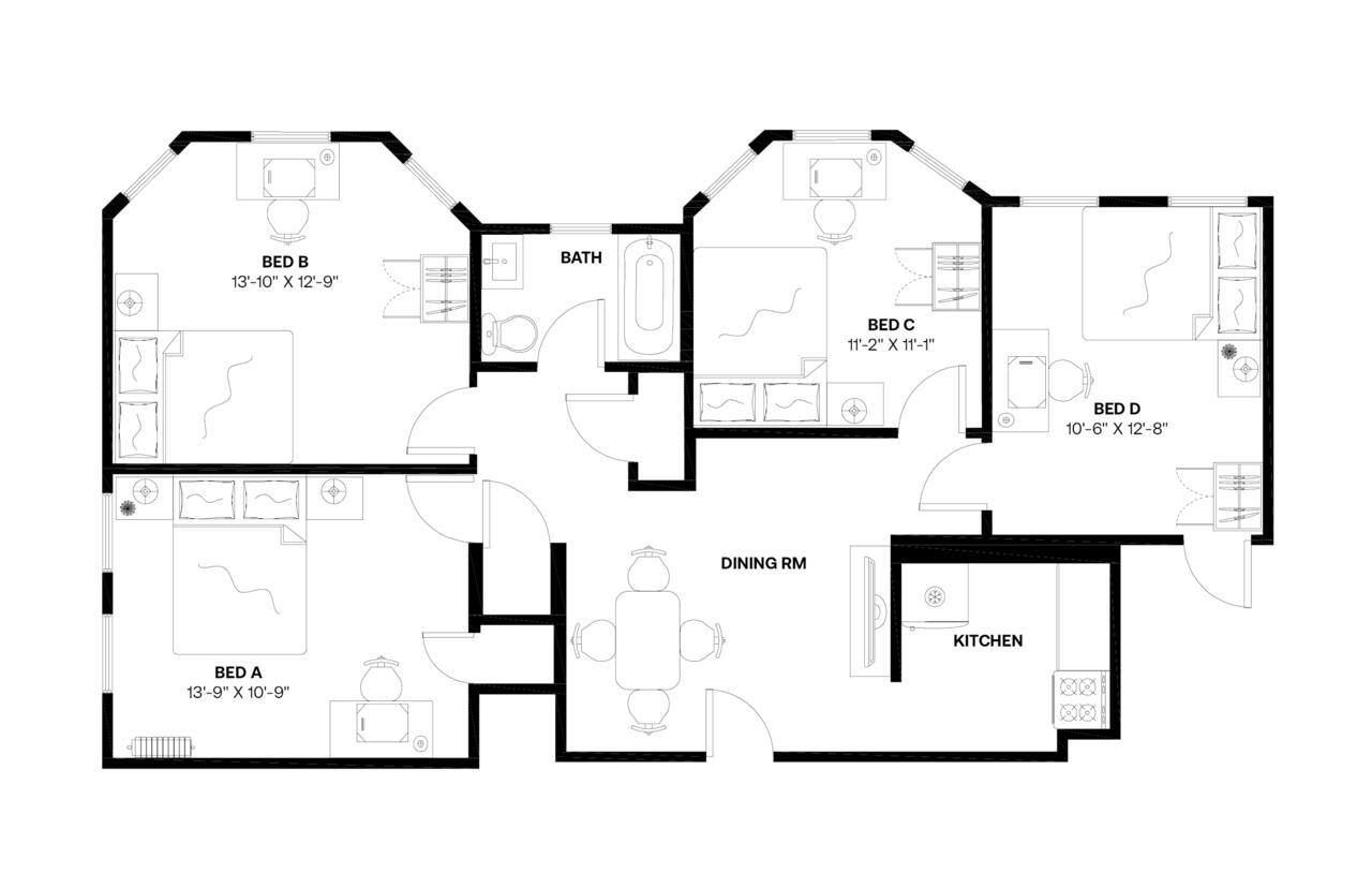 Building Photo - Room in Shared 4 bed/1 bath home