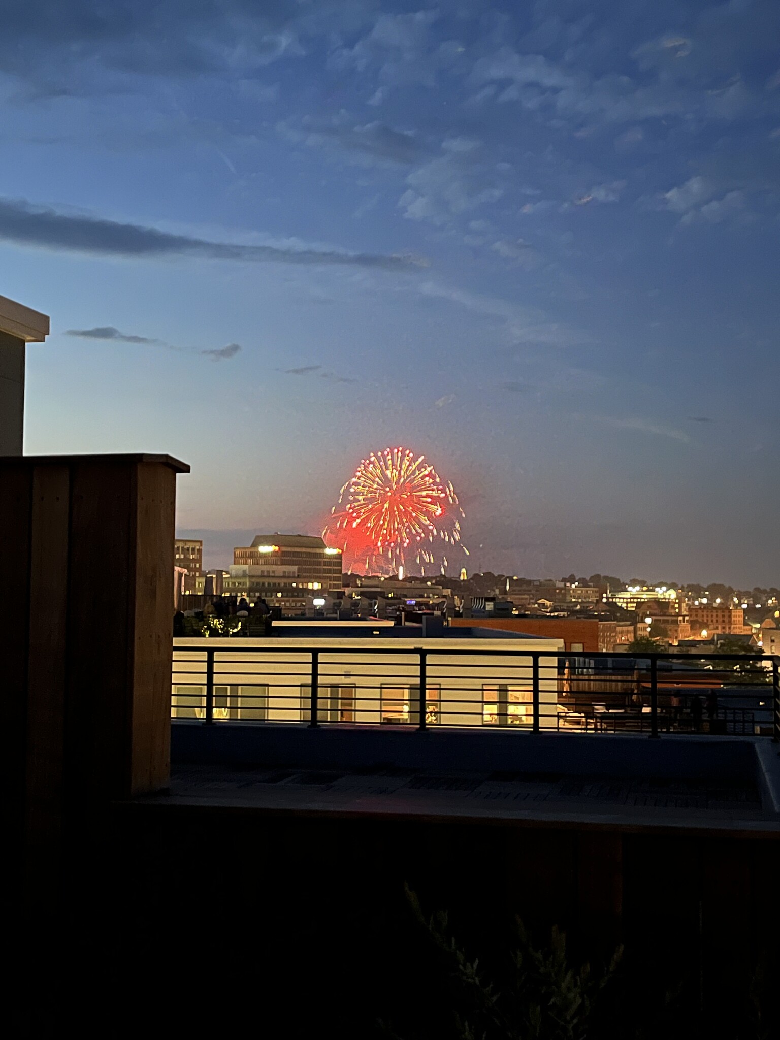 Enjoy Portland's amazing fireworks display from your private deck. - 387 Commercial St