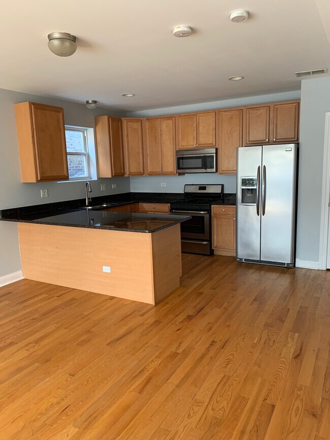 kitchen view - 2327 S Sawyer Ave