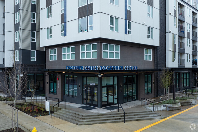 Entrance - Horizon Housing at Together Center