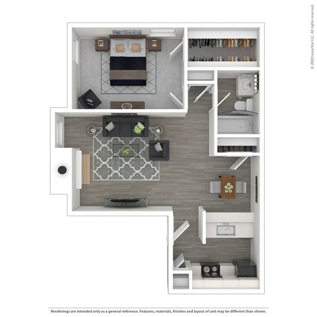 Floorplan - Alena Apartments