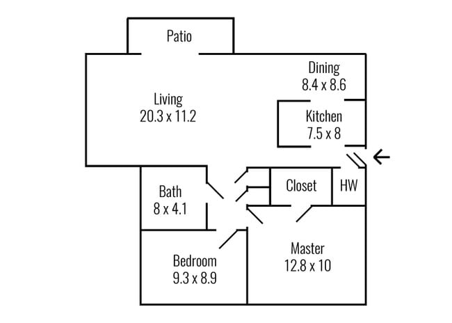 Floorplan - Excelsior Village