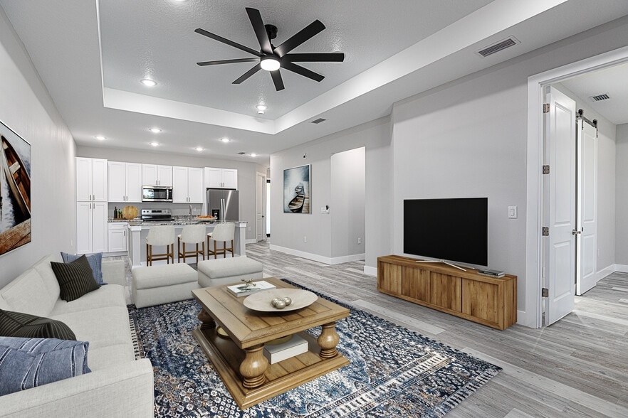 Open concept living space offering several decorating options - 26382 Explorer Rd