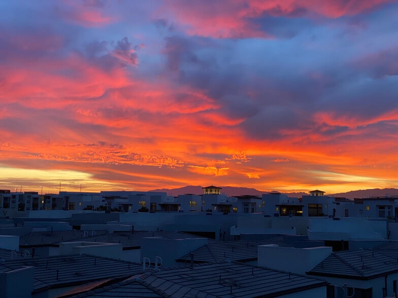 Sunset view from balcony most nights - 12655 Bluff Creek Dr