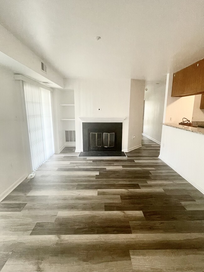 Main living area featuring fireplace - 2010 Alice Ave