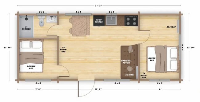 Building Photo - Furnished Artisan Small Log Cabin for Rent in Mountain Community