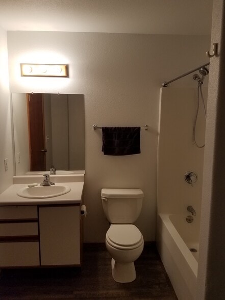 upstairs bath - 1616 Lake Elmo Dr