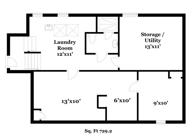 Floorplan - 1301 Washtenaw Ave