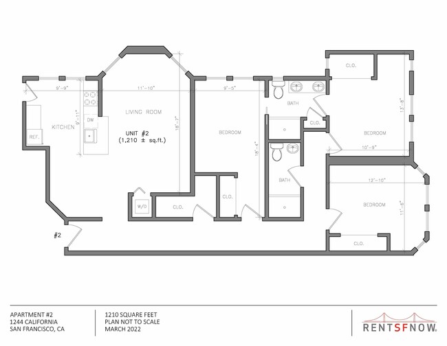 Floorplan - 1244-1250 California