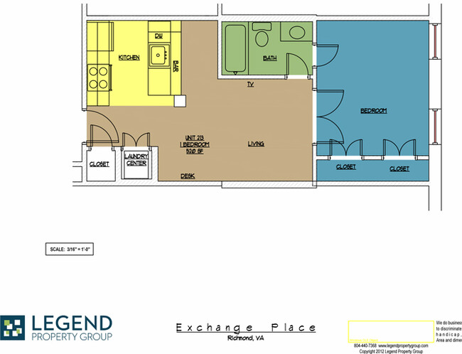 Floorplan - Exchange Place