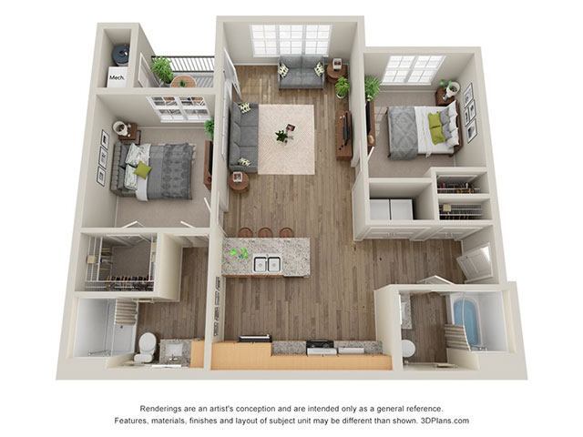 Floorplan - Timbers at Hickory Tree