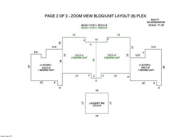 Floorplan - West Side Apartment