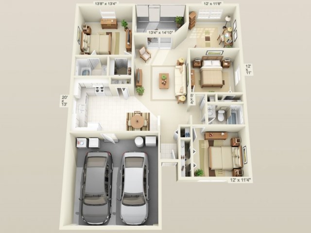 Typical Floor Plan - Eagle Point Villas