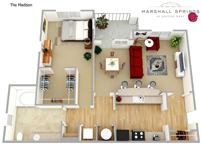 Floorplan - Marshall Springs at Gayton West