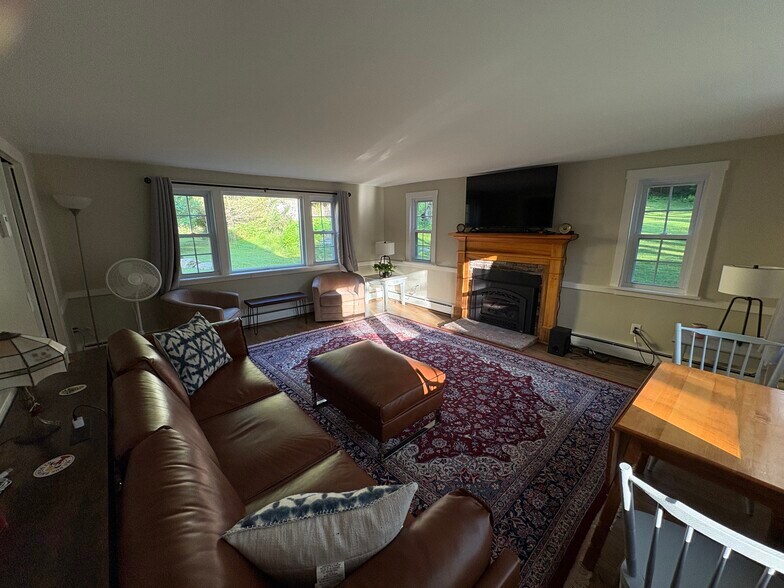 Family room with gas fireplace - 66 Stagecoach Rd