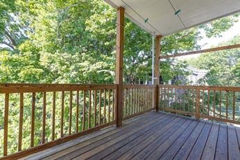 Private rear porch - 2592 Massachusetts Ave