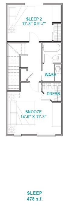 Sleeping floor. - 2541 Moline St