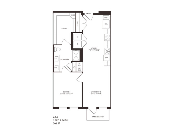 Floorplan - The Boheme