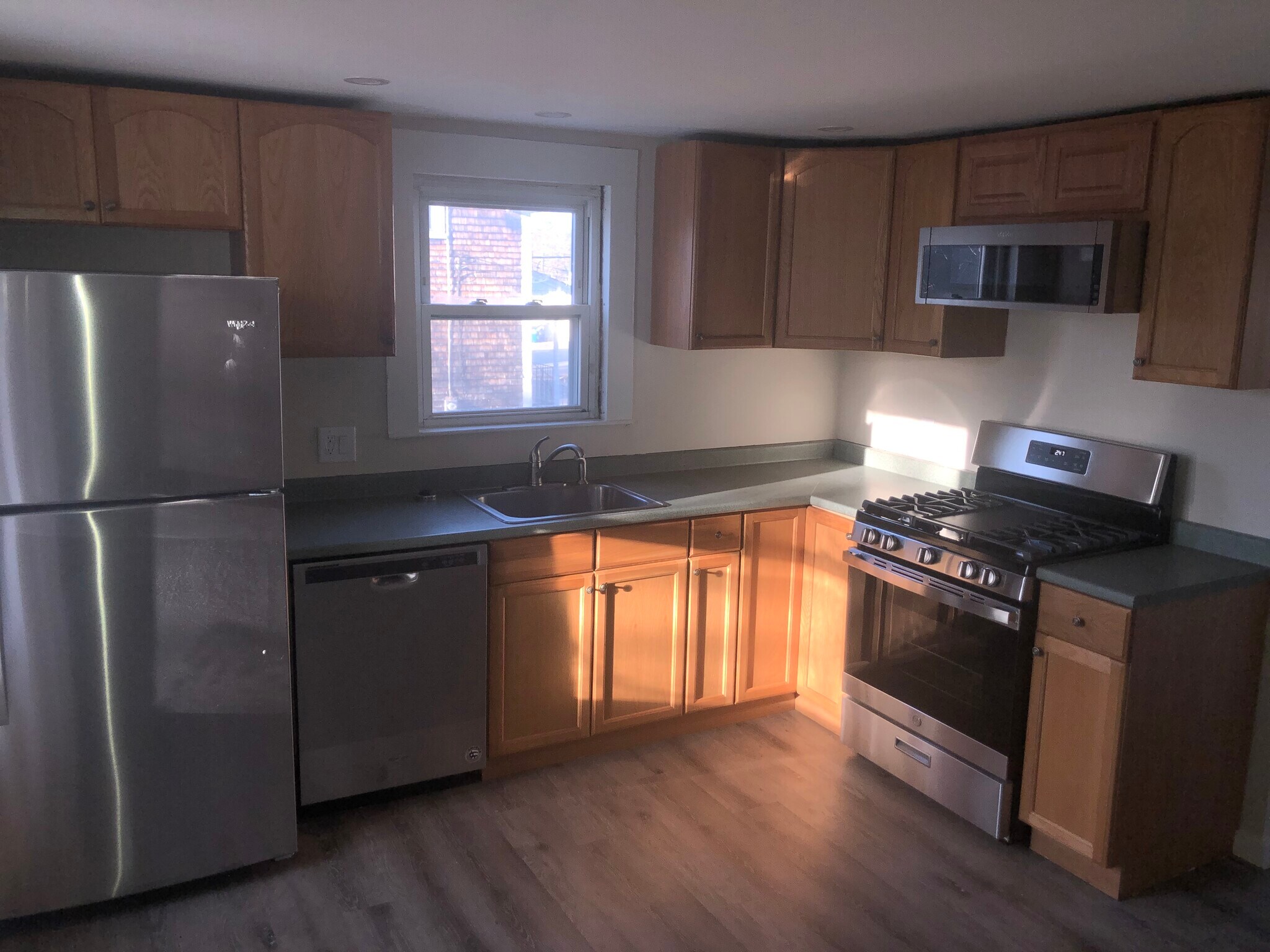 New gas range &amp; mounted microwave. - 11 Adams Street