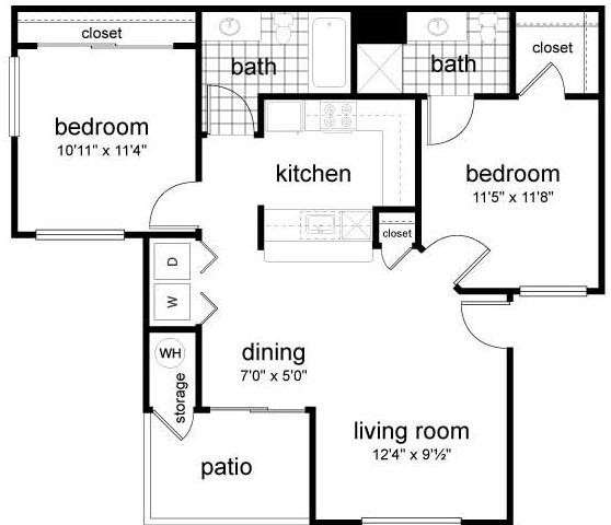 Floorplan - Cypress Point Retirement Community