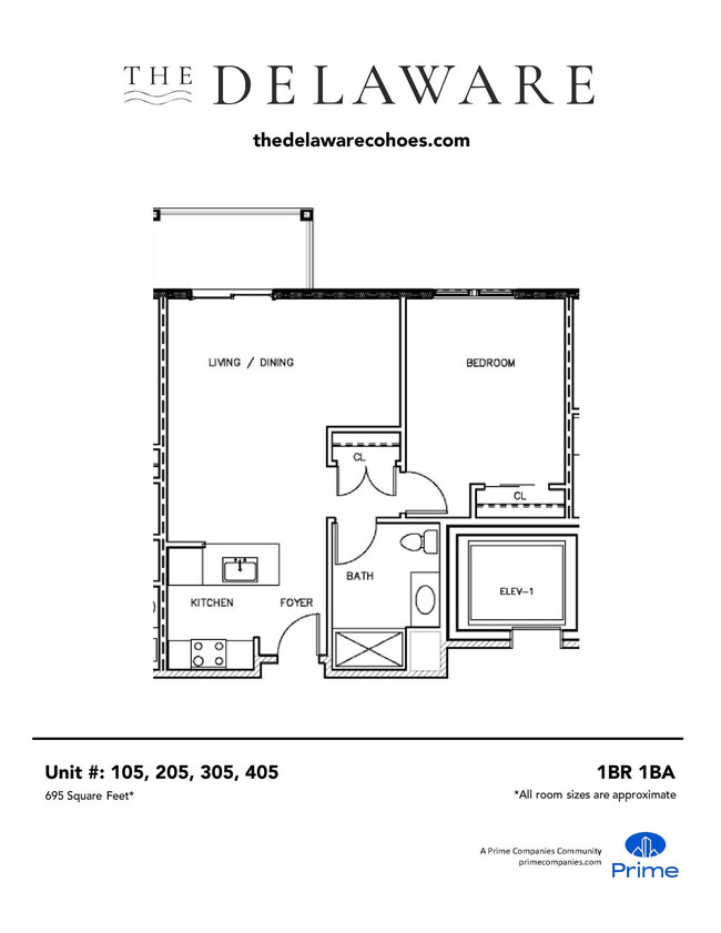 Floorplan - The Delaware