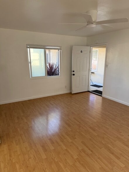 lots of great sunlight and view of the courtyard below. - 4626 E 7th St