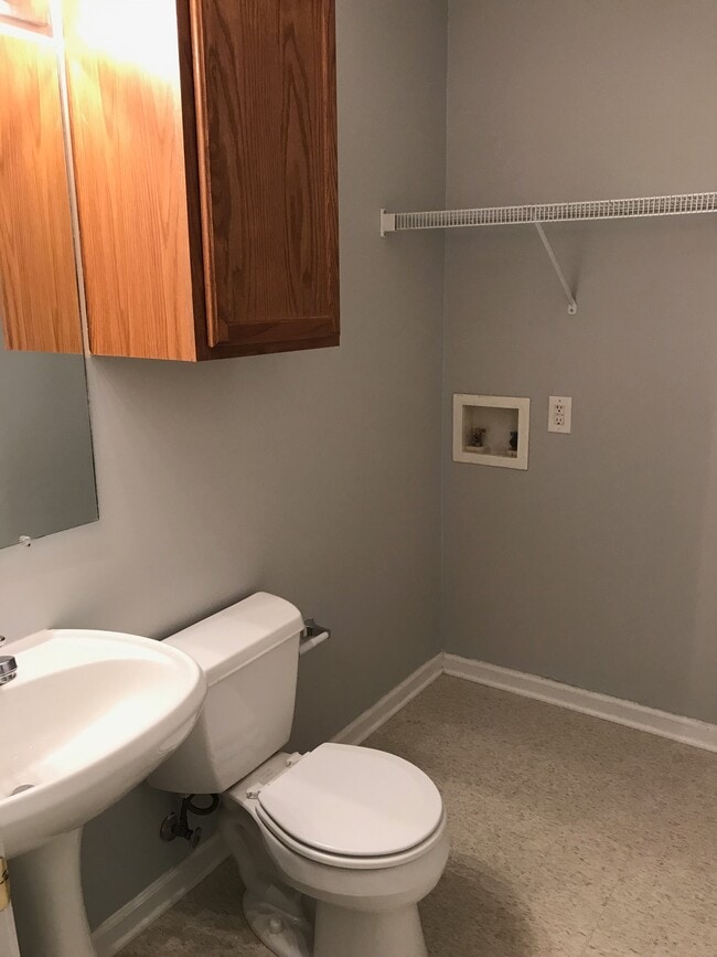 1/2 bath with laundry hook up - 320 Chilhowee School Rd