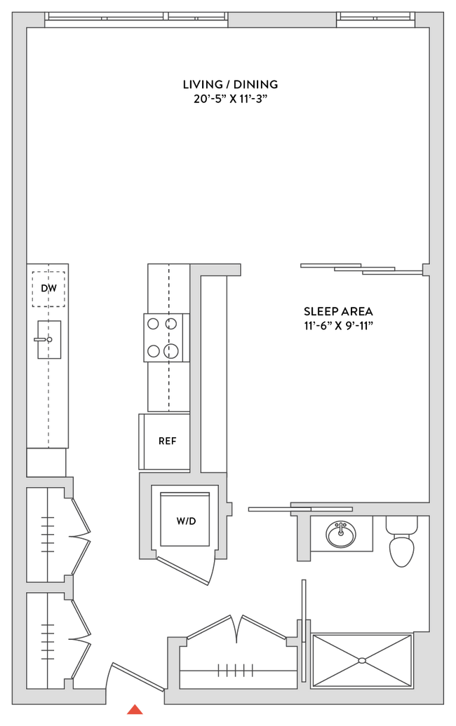 Floorplan - The Raye