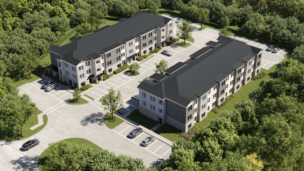 Ariel View - Pine Creek Senior Village 55+ Community