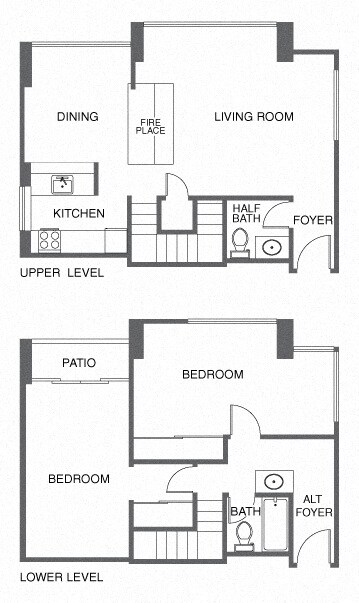 Floorplan - 2000 Broadway Street Apartments