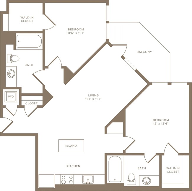 B05 Two Bedroom - Modera Hollywood