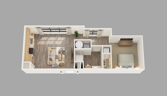 Floorplan - Seven17 Lehman