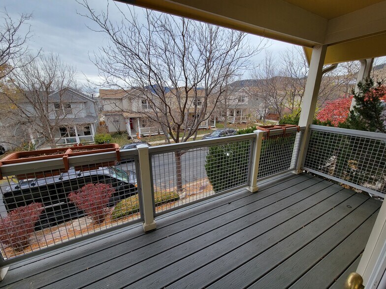 Upstairs Balcony - 1761 Yellow Pine Ave