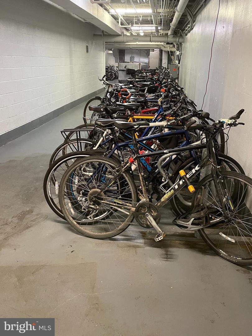 Bike storage in basement - 800 4th St SW