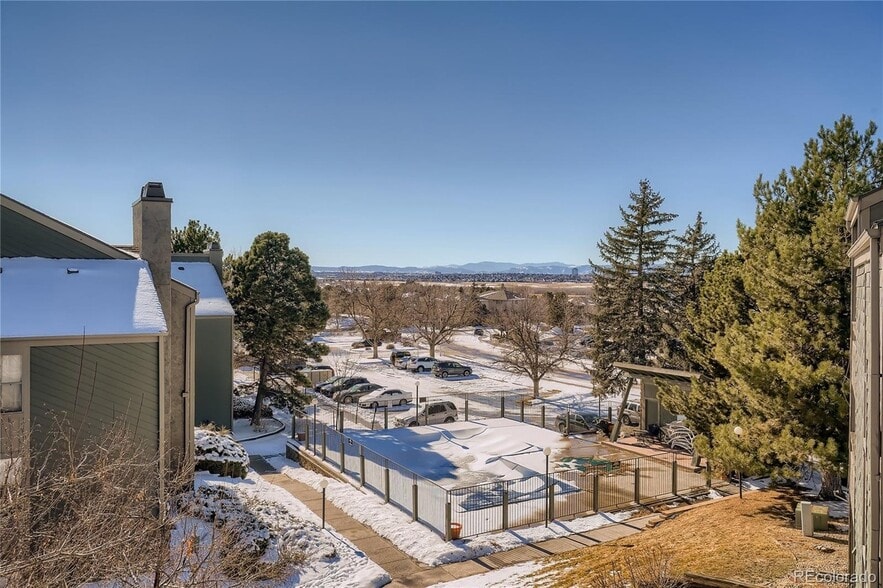 Mountain views from balcony - 14282 E Tufts Pl