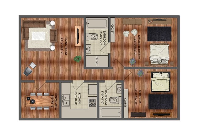 Floorplan - Inertio Apartments