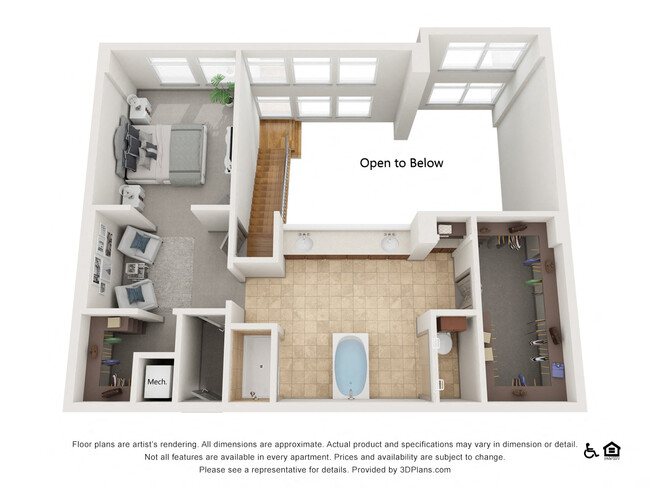 Floorplan - The Residence at Southpark