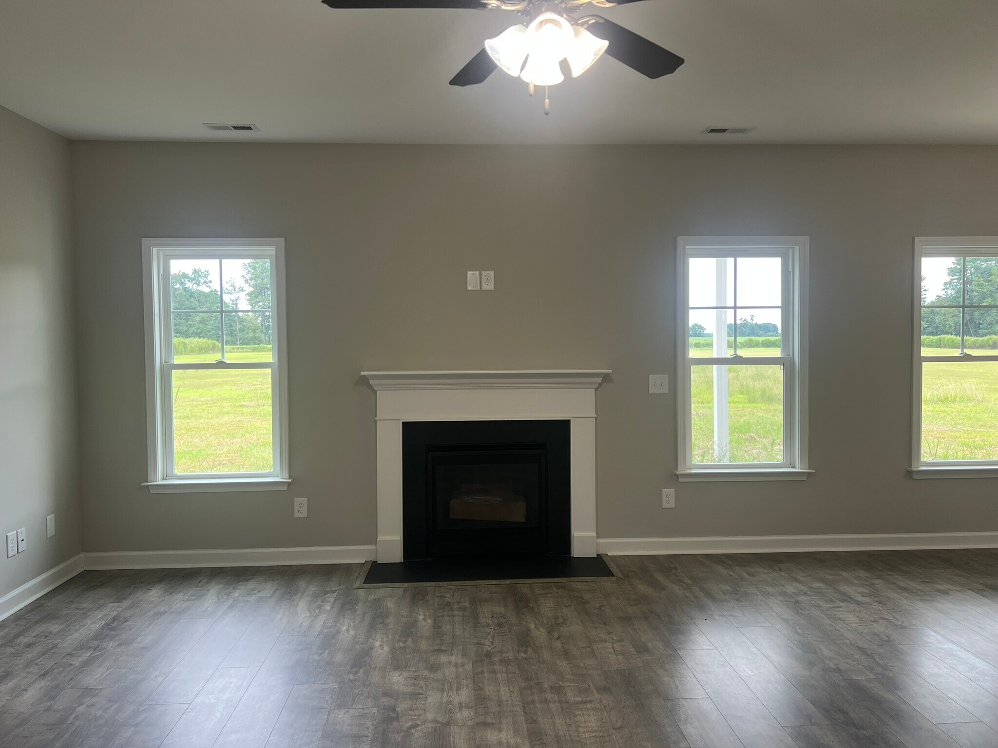 Living Room-gas logs - 620 Ballance Rd