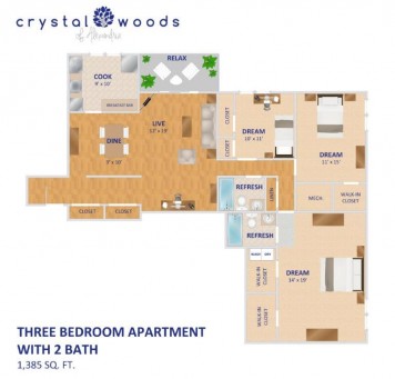 Floorplan - Crystal Woods