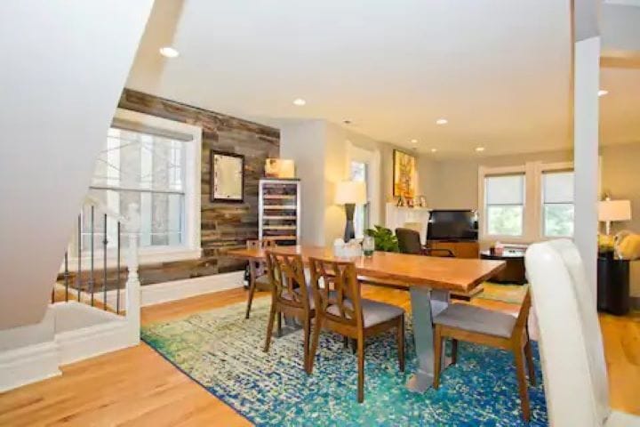 Open living area - perfect for family time and entertaining! - 1156 N Logan St