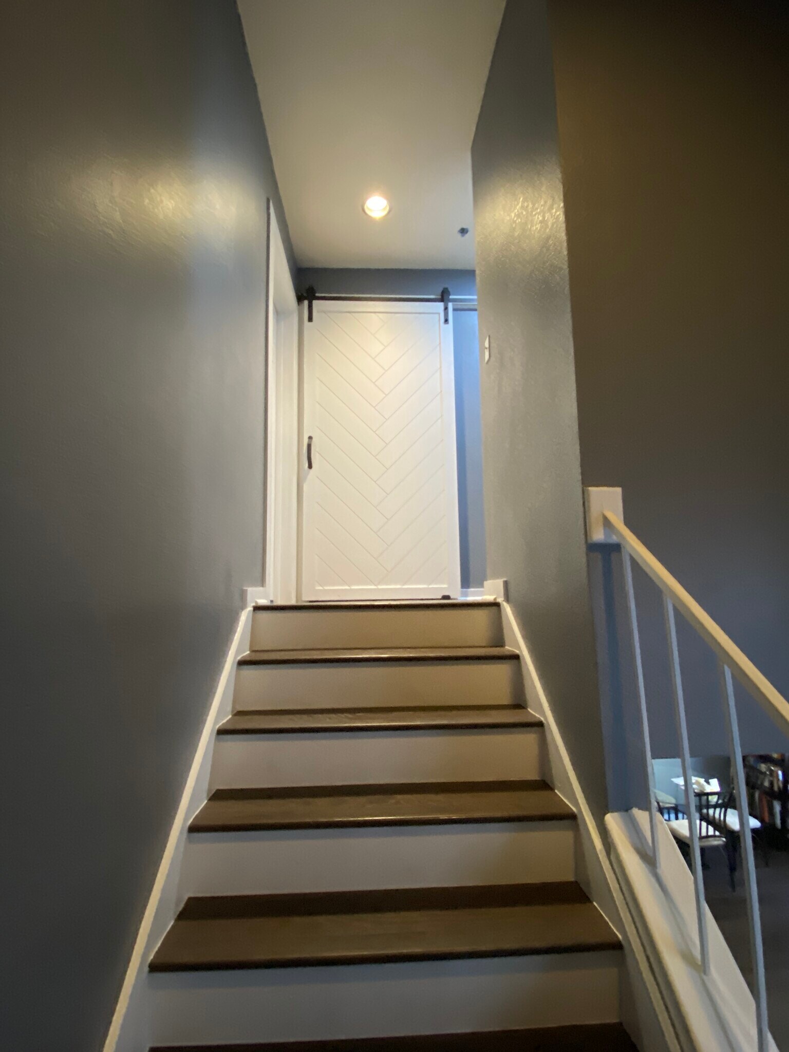 Stairs to bedrooms - 3901 Travis Street