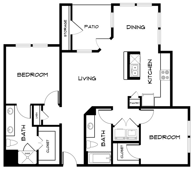 Floorplan - Hyde Park II