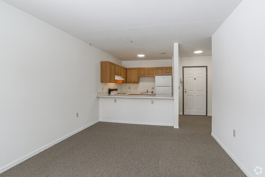 2BR, 1BA - 780SF - Living Room - Heritage Village of Holt - a 55+ Community