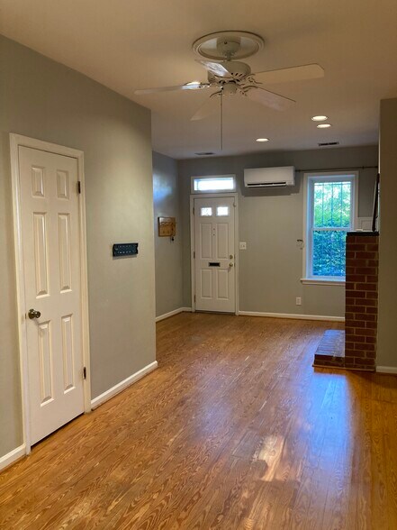Main Level half bath door & front door - 1528 Marion St NW