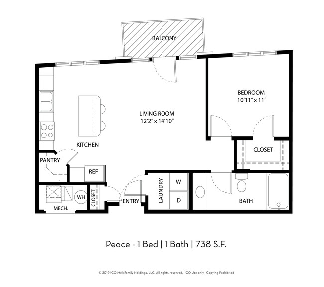 Washer/Dryer In Each Apartment - The Exton at University Place